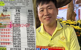 Xổ số miền Nam: Thầy giáo ở TPHCM trúng 4 tỉ đồng, nhận hết tiền mặt