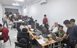 Khởi tố 63 đối tượng tại một công ty công nghệ làm việc cho "trùm cờ bạc" Campuchia