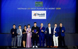 Yes4All được vinh danh Nơi Làm Việc Tốt Nhất Việt Nam 2025