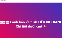 Công an xã Tiên Hưng, tỉnh Hưng Yên cảnh báo khẩn về tài liệu độc hại lan truyền trên mạng