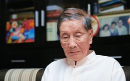 Nam nghệ sĩ sắp 100 tuổi ở Hà Nội: Sống lạc quan, vẫn làm một việc hằng ngày