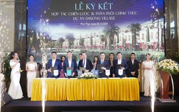 Liên minh 4 đơn vị Top đầu thị trường ký hợp tác phân phối dự án Dasong Village