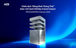 ACB vinh dự nhận giải bạc tại MMA SMARTIES Vietnam 2025 với chiến dịch “Đồng minh thông thái”