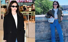 Mặc quần jeans theo phong cách tối giản: Song Hye Kyo chính là "chuyên gia"