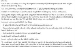Vụ sinh viên phản ánh tiền tập luyện A80 chỉ 940.000: Hiệu trưởng bất ngờ nói "chỉ là hiểu lầm"