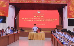 Công bố kết luận thanh tra các dự án có khó khăn, vướng mắc tại Bộ Văn hóa, Thể thao và Du lịch