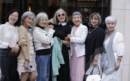“Hội Tóc Bạc Lấp Lánh” slay nhất Thủ đô: Chúng tôi không phải phú bà