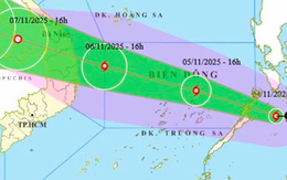 Bão Kalmaegi dự báo giật cấp 15 khi đổ bộ, mưa lớn tới 600 mm, nhiều địa phương chịu ảnh hưởng