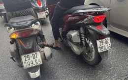 Thông tin bất ngờ vụ biển số xe "song sinh" 4 số 9 lưu thông trên phố Hà Nội