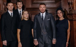 Tiểu thư Harper xinh đẹp, khí chất thanh lịch chiếm trọn spotlight giữa lâu đài nơi David Beckham được phong Hiệp sĩ