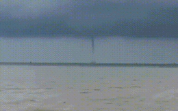 Liên tiếp xuất hiện vòi rồng trên vùng biển Lâm Đồng