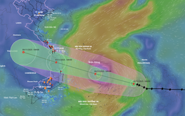 Tin bão khẩn cấp, bão số 13 "đặc biệt nguy hiểm", từ chiều nay loạt tỉnh thành có mưa rất lớn