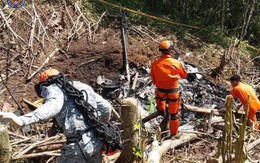 Trực thăng mất liên lạc sau 40 phút cất cánh, đã tìm thấy trong rừng: Hiện trường tìm kiếm gây chú ý