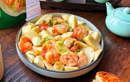 Loại "rau" này đang vào mùa, dùng xào với tôm và đậu nành vừa ngon miệng lại giúp giải độc gan, bồi bổ cơ thể