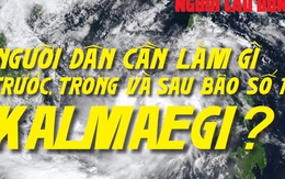[Infographic] - Người dân cần làm gì trong và sau bão số 13 Kalmaegi?