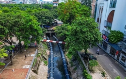 Hà Nội dừng phương án lấy nước sông Hồng bổ cập cho sông Tô Lịch theo dọc đường Võ Chí Công