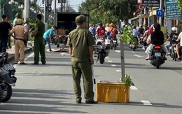 Người đàn ông tập thể dục tử vong khi băng qua đường ở TP HCM