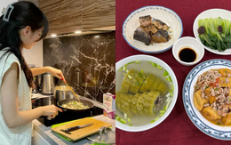 Bức ảnh bữa cơm bình dân 100k gây tranh cãi