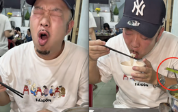 Cảnh tượng khách Nhật nhét cọng rau vào cán muôi khi ăn lẩu khiến dân mạng Việt giật mình