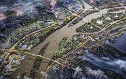 Quá khủng: Dự án đại lộ ven sông Hồng có vốn đầu tư 855.000 tỷ đồng, metro đi ngầm dọc bờ sông và có chung cư cao tầng