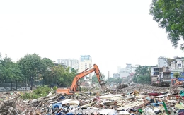 Dự án đường Vành đai 1 đoạn Hoàng Cầu - Voi Phục 'thần tốc' giải phóng mặt bằng