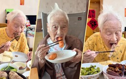 Bí quyết sống thọ của cụ bà 100 tuổi vẫn đam mê ăn uống, thích trà sữa, kem