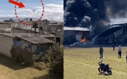 Máy bay lao thẳng xuống khu dân cư, nhiều người thiệt mạng