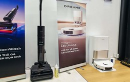 Dreame mang bộ đôi chổi lau thông minh và robot hút bụi mới về Việt Nam, giá từ 15 triệu