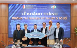 Mở phòng thí nghiệm, FPT và ĐH Bách khoa Hà Nội thúc đẩy đào tạo nguồn nhân lực trong ngành công nghiệp ô tô