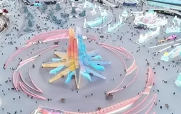 Choáng ngợp trước công viên băng tuyết lớn nhất hành tinh