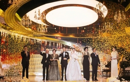 Loạt ảnh “nét căng” đám cưới thiếu gia Phan Hoàng: Hai gia tộc giàu nức tiếng lộ diện gây bão mạng