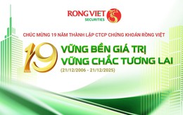 Chứng khoán Rồng Việt kỷ niệm 19 năm “Vững bền giá trị - Vững chắc tương lai”