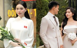 Mê mẩn nhan sắc hotgirl khiến Thanh Nhàn (U22 Việt Nam) yêu xa ngàn cây số, rồi "cưới liền tay" ở độ tuổi rất trẻ