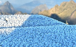 Một nơi tại Việt Nam nhiệt độ xuống 1 độ C, băng tuyết phủ trắng xóa