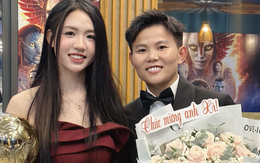 Hotgirl xinh như búp bê bên Quả bóng Vàng nữ Việt Nam 2025 là ai?