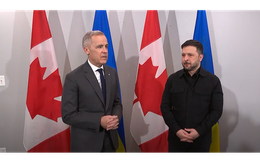 Trên đường đến Mỹ, tổng thống Ukraine nhận “tin vui”