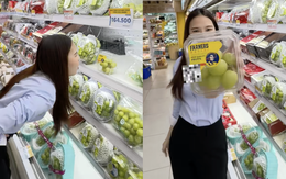 Cảnh tượng lạ trong siêu thị sát Tết dương: Tất cả là tại trend "ăn 12 quả nho"!