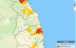 Cảnh báo khẩn đến 3 tỉnh thành