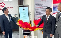 Xã đầu tiên ở Hưng Yên có robot AI làm thủ tục hành chính