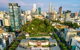 Cận cảnh sân khấu giữa trung tâm TPHCM sắp thành bãi giữ xe metro