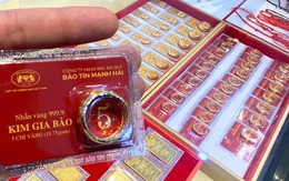 Chiều 31/12: Giá vàng SJC, vàng nhẫn tiếp tục giảm tới 2 triệu đồng mỗi lượng