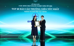 EVNGENCO3 đạt giải Top 20 báo cáo thường niên tốt nhất nhóm phi tài chính năm 2025