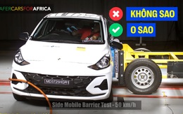 Hyundai Grand i10 nhận 0 sao an toàn cho người lớn, 3 sao dành cho trẻ em nhưng xe sản xuất tại Việt Nam 'không liên quan'