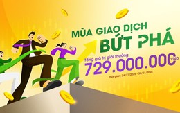 KBSV - Mùa giao dịch bứt phá: Giải thưởng 729 triệu đồng