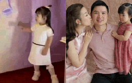 Ái nữ Đỗ Mỹ Linh khoe má bánh bao siêu cưng, chiếm spotlight ở tiệc hoành tráng của "cậu ấm cô chiêu" cháu bầu Hiển