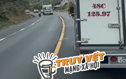 CSGT lên tiếng vụ tài xế xe tải cố tình chạy "rùa bò", nghi vấn "chim mồi" CSGT lên tiếng vụ tài xế xe tải cố tình chạy "rùa bò", nghi vấn "chim mồi"