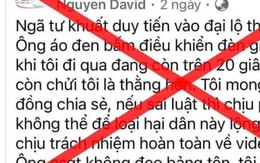 CSGT Hà Nội bác tin 'người đàn ông can thiệp tín hiệu đèn giao thông'