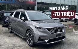 Kia Carnival mẫu cũ dọn kho giảm giá 70 triệu tại đại lý: Bản đắt nhất còn 1,689 tỷ, dùng động cơ mà mẫu mới không có Kia Carnival mẫu cũ dọn kho giảm giá 70 triệu tại đại lý: Bản đắt nhất còn 1,689 tỷ, dùng động cơ mà mẫu mới không có