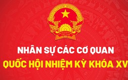 Nhân sự các cơ quan Quốc hội khóa XV sau kiện toàn Nhân sự các cơ quan Quốc hội khóa XV sau kiện toàn