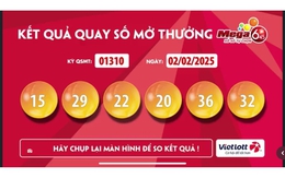 Mùng 5 Tết, một vé Vietlott trúng thưởng hơn 152 tỉ đồng